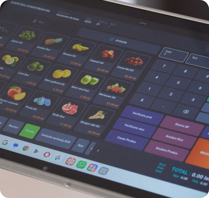 Soft POS Android pentru magazine